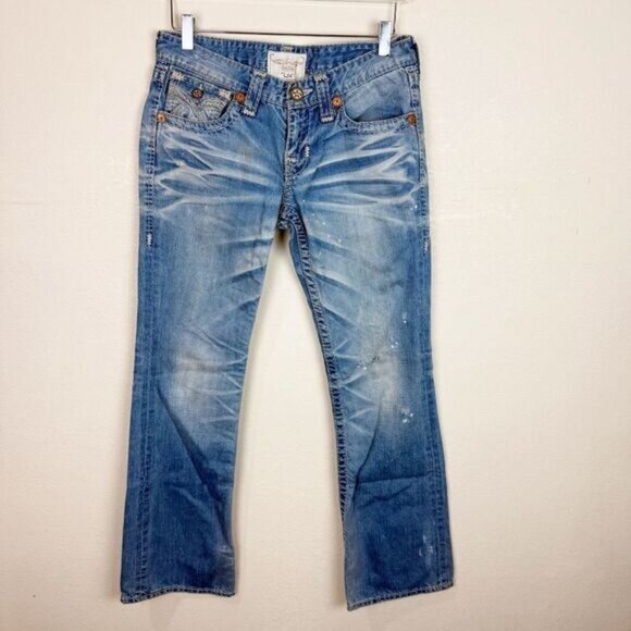 Big Star Liv Jeans Light Wash Denim Y2K Bootcut 29 - Picture 1 of 8